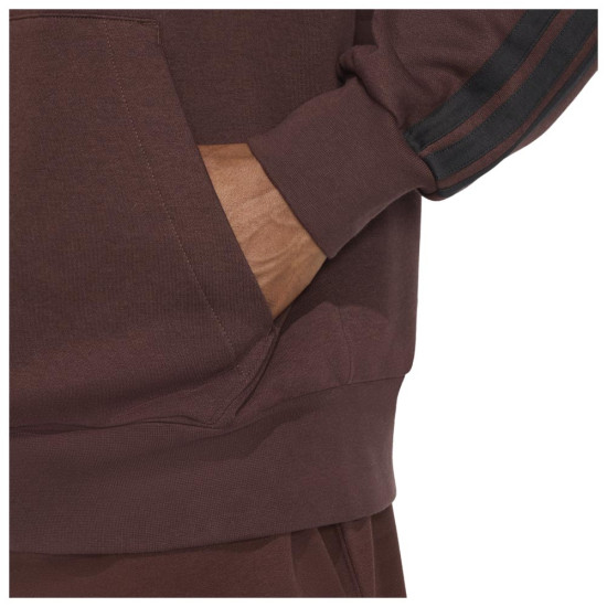 Adidas Ανδρική ζακέτα Essentials 3-Stripes Fleece Hoodie